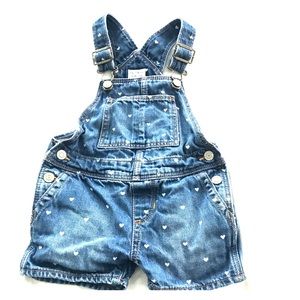 KIDS Baby gap heart overalls